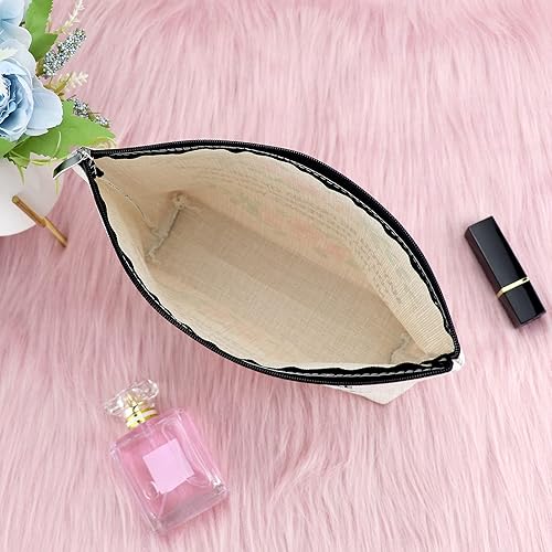 Miniatura 5 de Sfodiary Bolsas de maquillaje de regalo de agradecimiento, regalo inspirador para mujeres, bolsa de cosméticos, apreciación para empleados