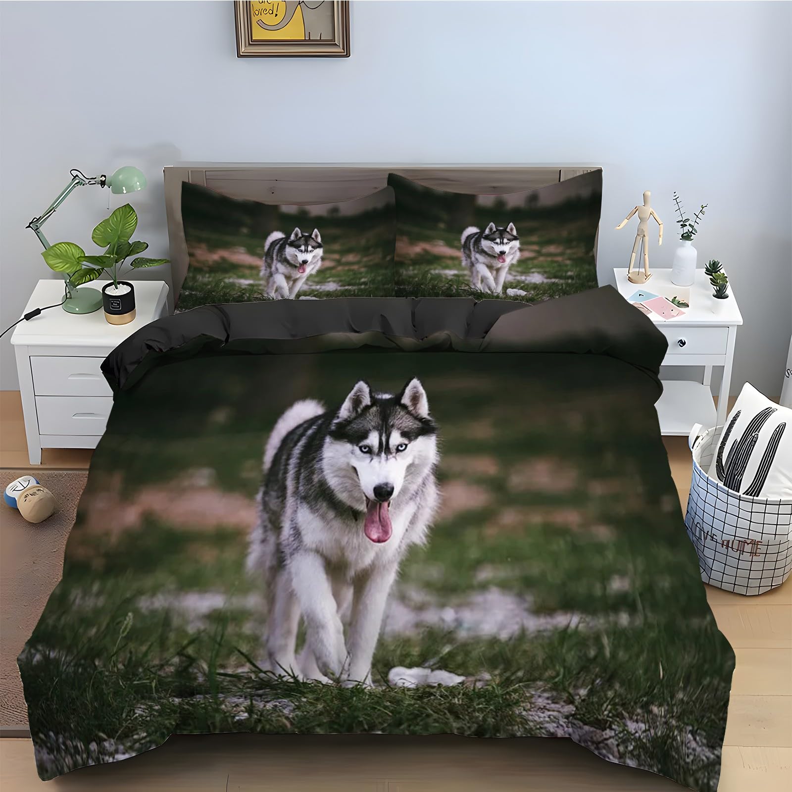 Housse de couette animal 90x190 pour transformer la chambre des enfants