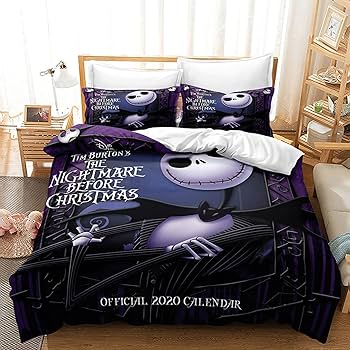 Amazon.co.jp: 3Pcsナイトメアー・ビフォア・クリスマス寝具セット Amazon.co.jp: 3Pcsナイトメアー・ビフォア・クリスマス寝具セット