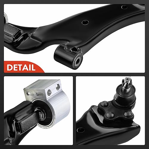 Miniatura 8 de A-Premium Brazo de control inferior delantero izquierdo, con rótula y buje, compatible con Chevrolet Captiva Sport 2012-2015, Suzuki XL-7 2007-2009,