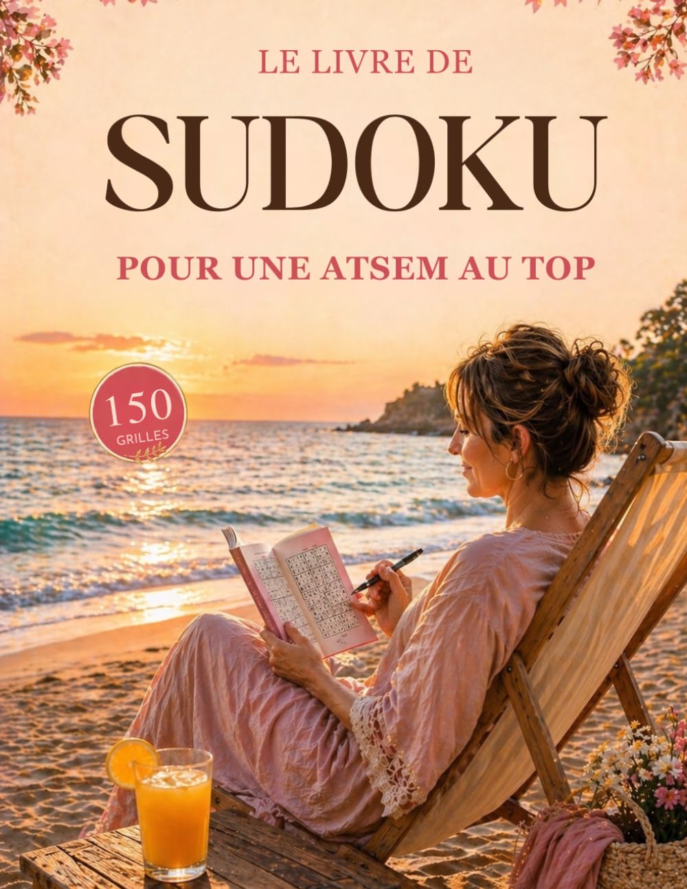 SUDOKU POUR UNE ATSEM AU TOP: 150 grilles de sudoku avec solutions – Un cadeau original pour remercier son ATSEM en fin d’année scolaire