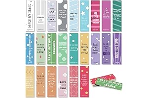 72 Inspirational Christian Bookmarks