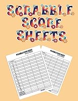 Vista 1 de Scrabble Score Sheets 119 Score Sheets for Scrabble Game, Scrabble Game Kit Book, Scoring Sheet For Scrabble Players, Score Keeper Notebook Scrabble