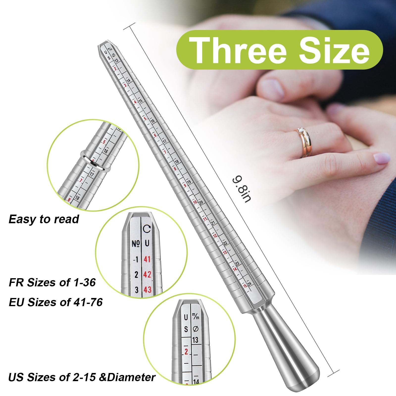 Cuanto Mide Medidas De Anillos De Hombre Anillo De Acero