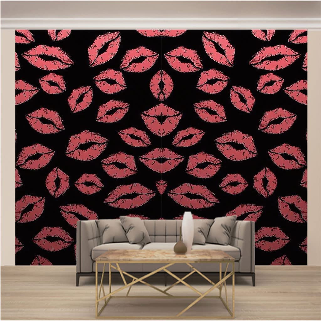 Effet Murale Trompe l'oeil Papier Peint Intissé 3D pour Agrandir un Salon Moderne