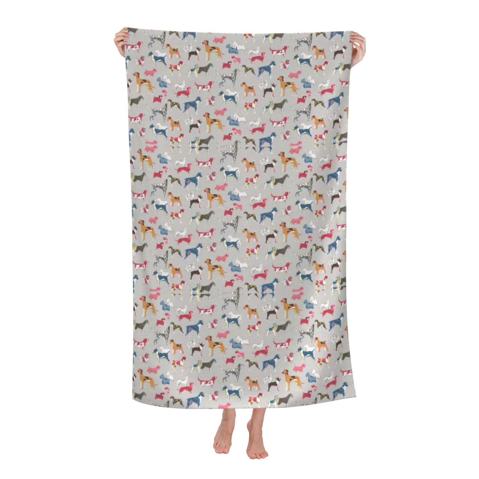 Cbaaghh Hound Dog. Print Adult Beach Towels,Beach & Pool Towel,Beach Towels,Towels For Camping