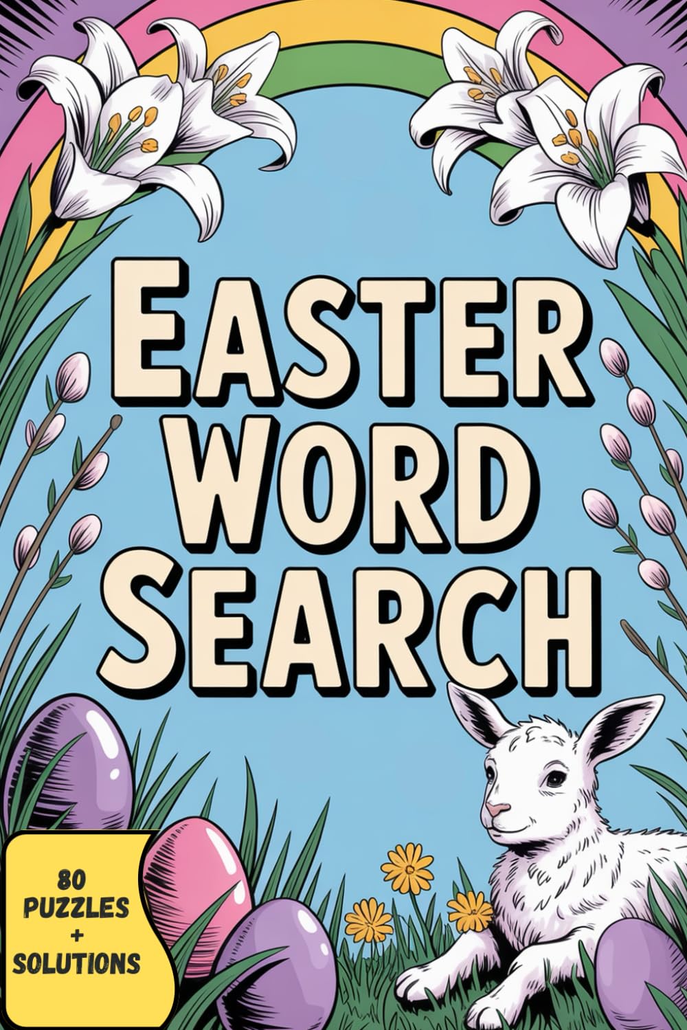 Easter Basket Stuffers for Adults: Cozy Puzzle Companion for Word Search Fans