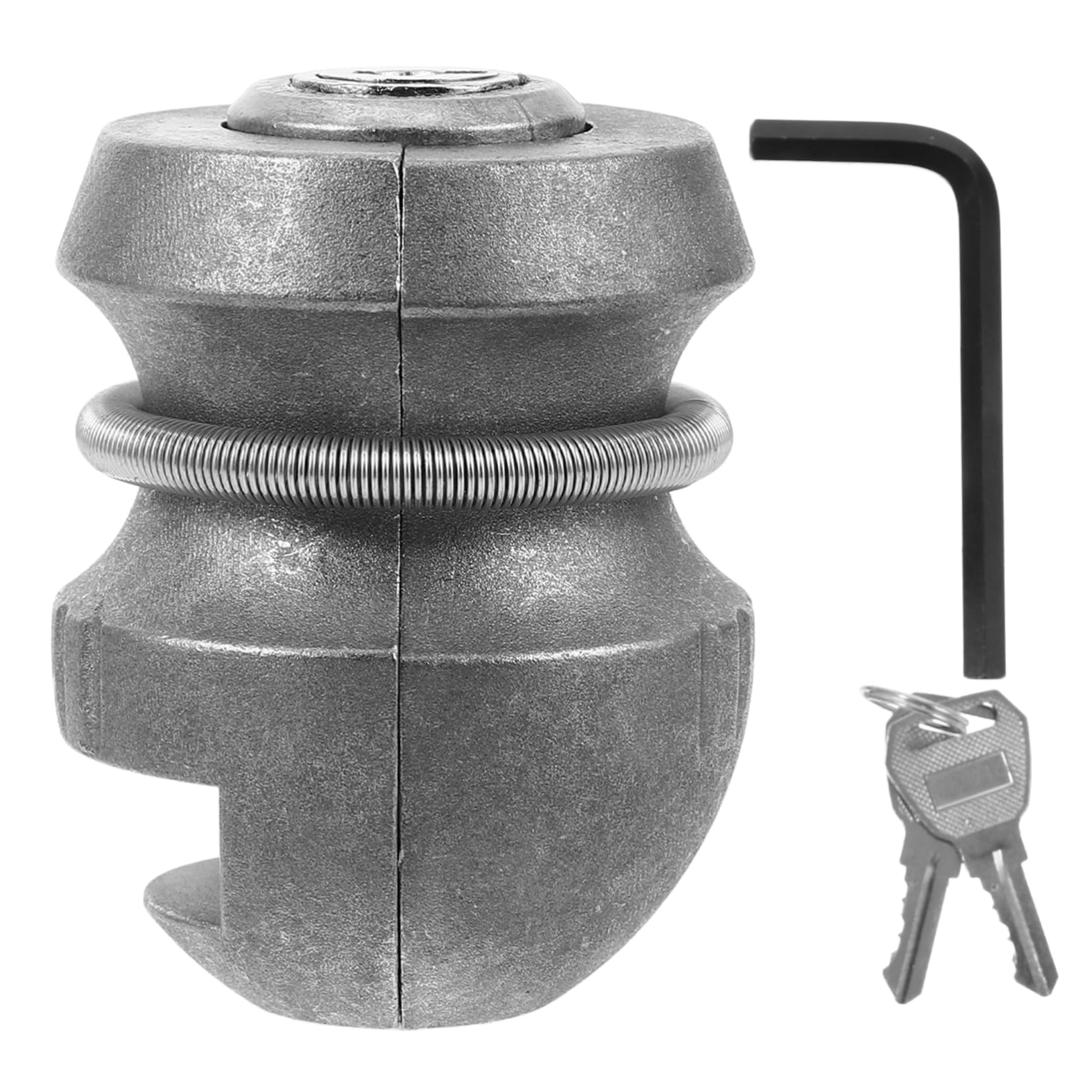 Genérico Bloqueo De Remolque De 50 Mm Cerradura De Enganche Dispositivo Antirrobo Instalación Rápida Seguridad Para Caravanas y Remolques