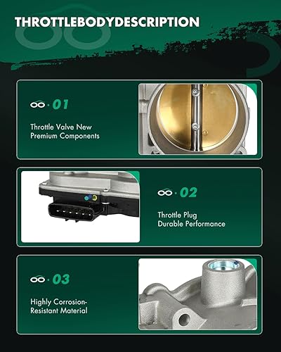 Miniatura 5 de SCITOO Cuerpo del acelerador 16112AA400, SU00300313 Acelerador automotriz apto para 2013-2016 para Scion para FR-S  2013-2020 para Subaru para BRZ