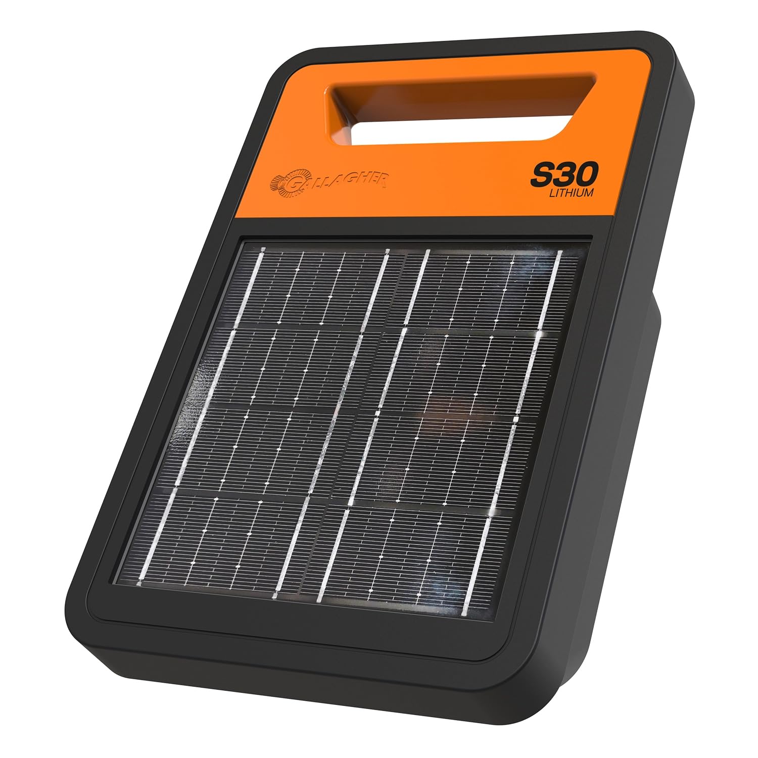 Gallagher S30Li S30Li - Valla eléctrica con batería de litio para perros, caballos, vacas, ovejas, cerdos, cabras - Adecuado para vallas de pastos de hasta 10 km