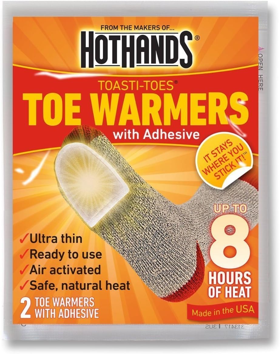 Toe Warmers Individually Wrapped Packs-10 Pair