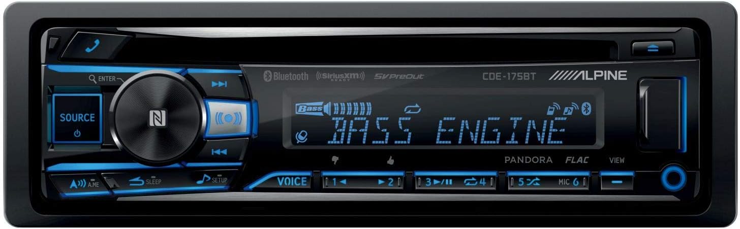 گیرنده CD Alpine CDE-175BT با NFC