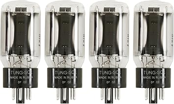Tung-Sol 6L6GC STR, Power Vacuum Tube, Matched Quad 4 tubes