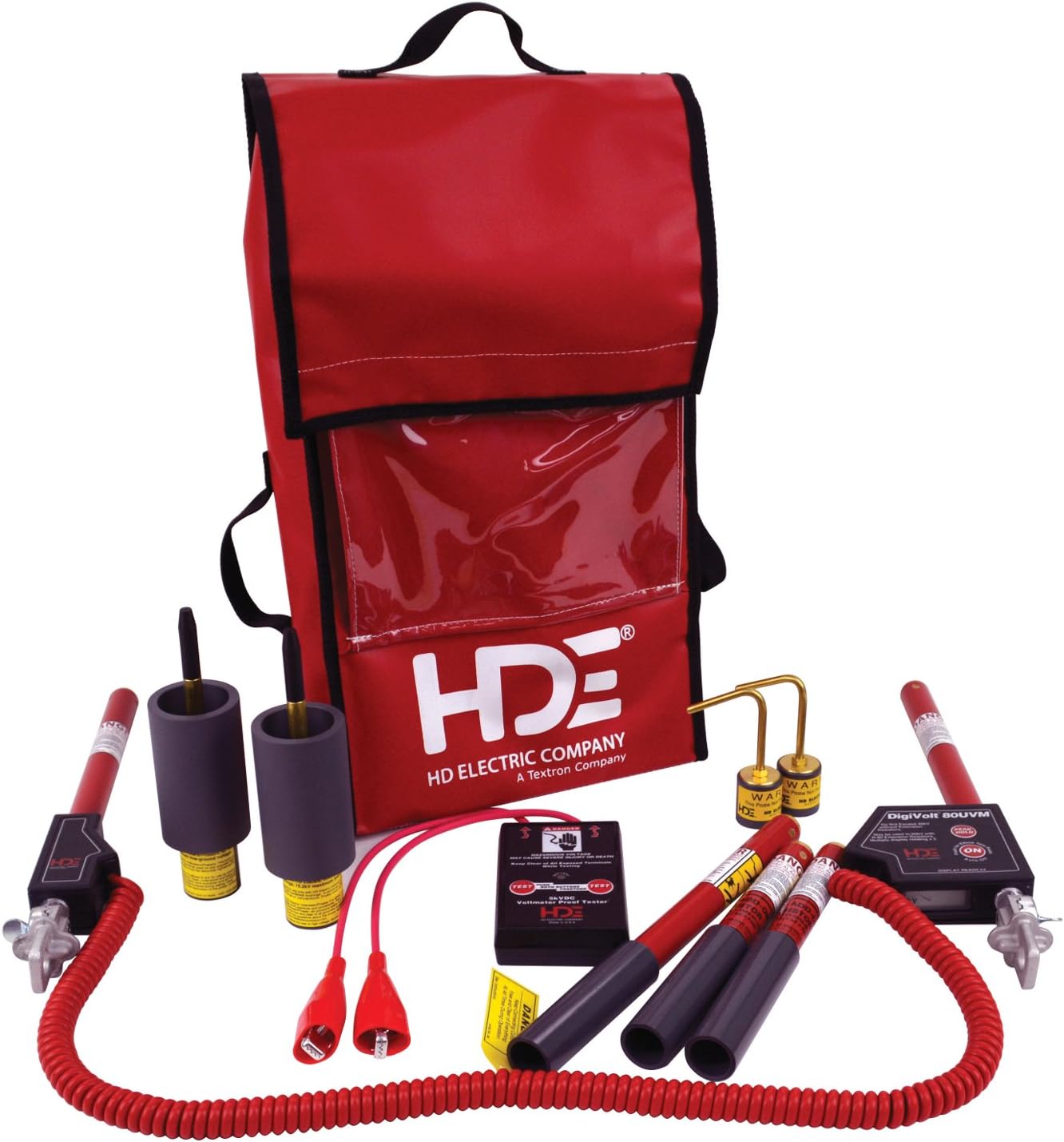 HD Electric DVM-80UVK DigiVolt Universal Digital Voltmeter and Kit