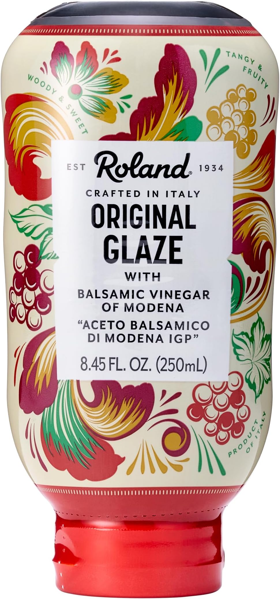 Balsamic Vinegar Glaze of Modena, Specialty Imported Food, 8.45-Ounce