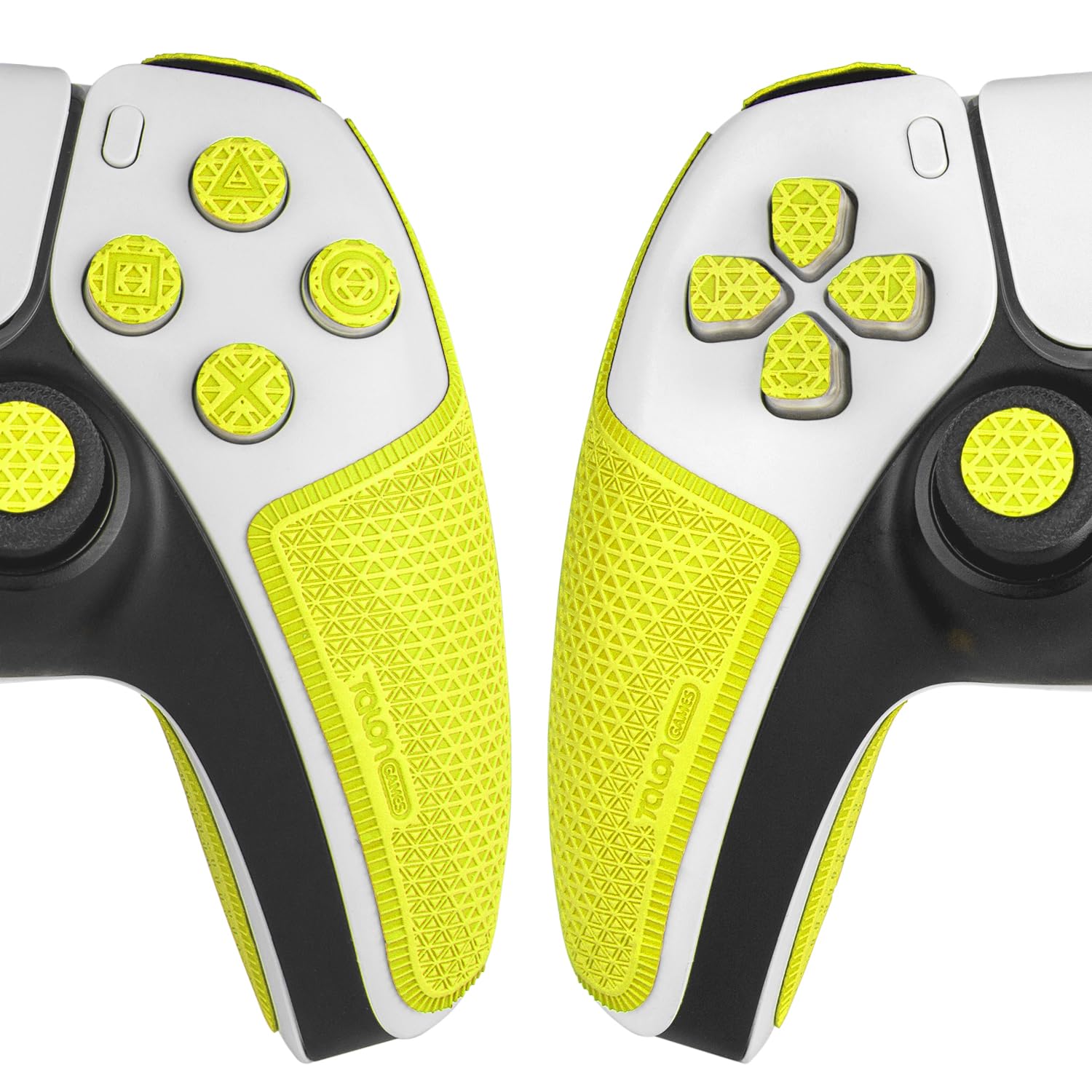TALONGAMES Controller Grip Tapes Compatible with PS5 DualSense, Ultra Version Anti Slip Tape, Sweat Absorbent, Skin kit, Compatible with PlayStation 5 Controllers Grips, Buttons, Trigge, D-pad Neon - Image 4