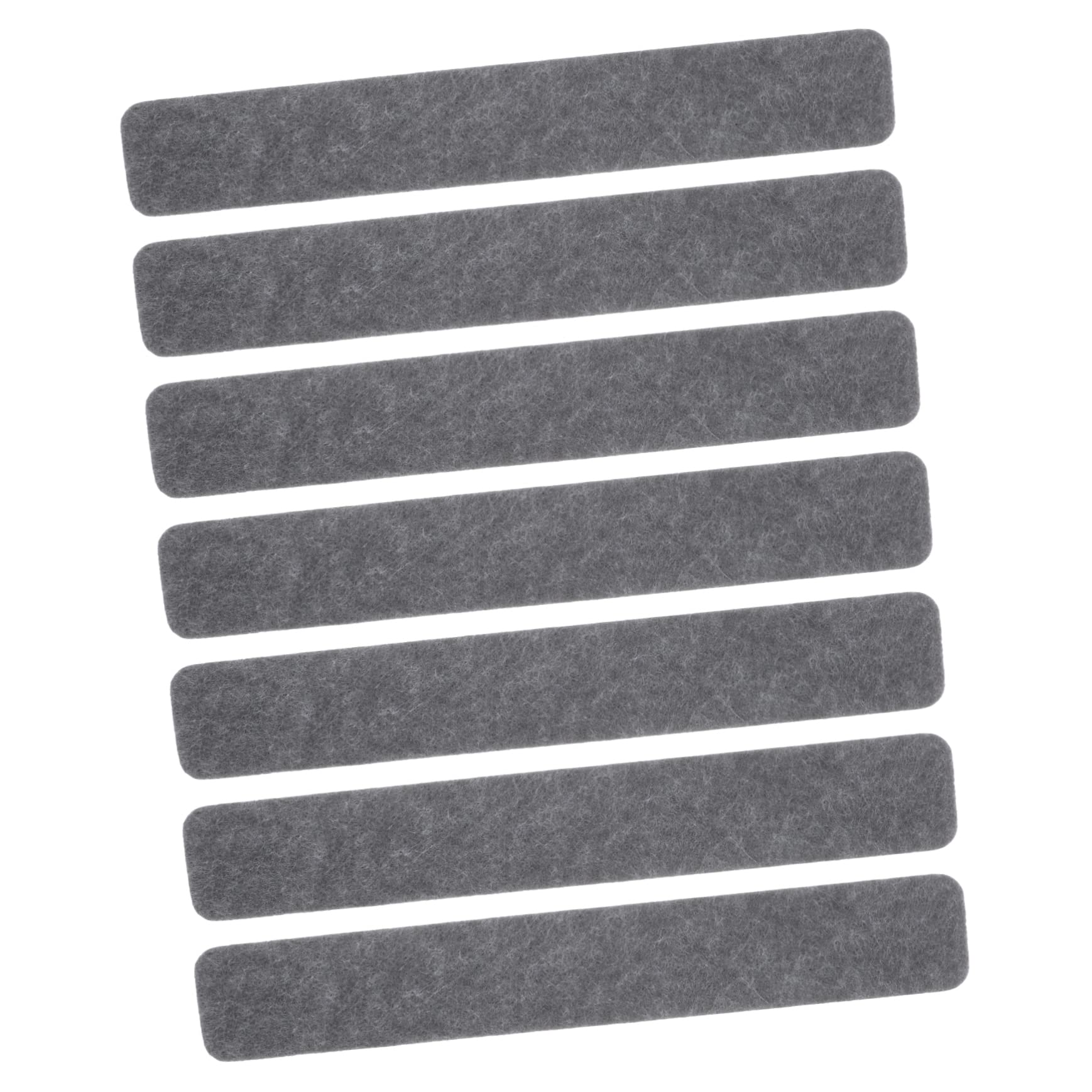 OFFSCH 8 Pcs Felt Bulletin Board Strips Adhesive Felt Memo Board Push Craft Display