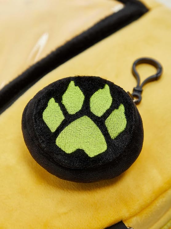 Micotaku Miraculous Ladybug 公式ライセンス品 キャットノワール フラシ天バッグ バックパック 旅行&誕生日ギフト用