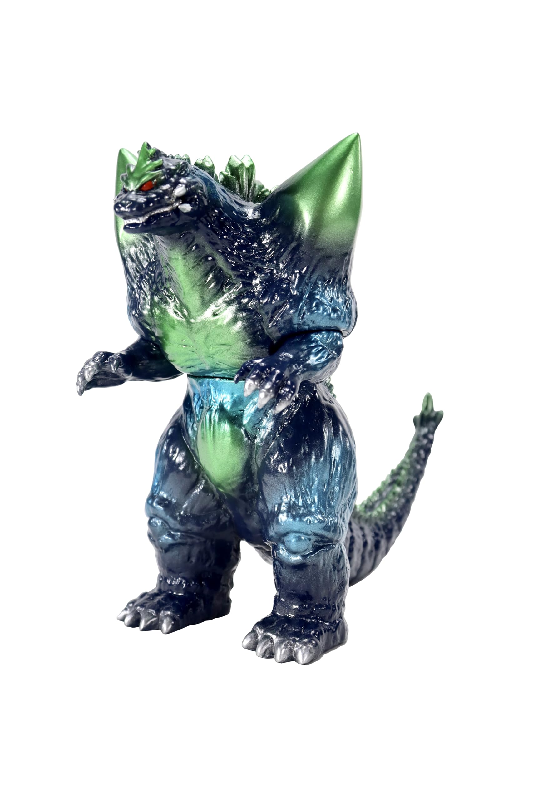 CCPJAPAN ミドルサイズシリーズ ゴジラEX【第4弾】 スペースゴジラ メタリックグリーン Ver. 約135mm PVC製 塗装済み完成品ソフビフィギュア