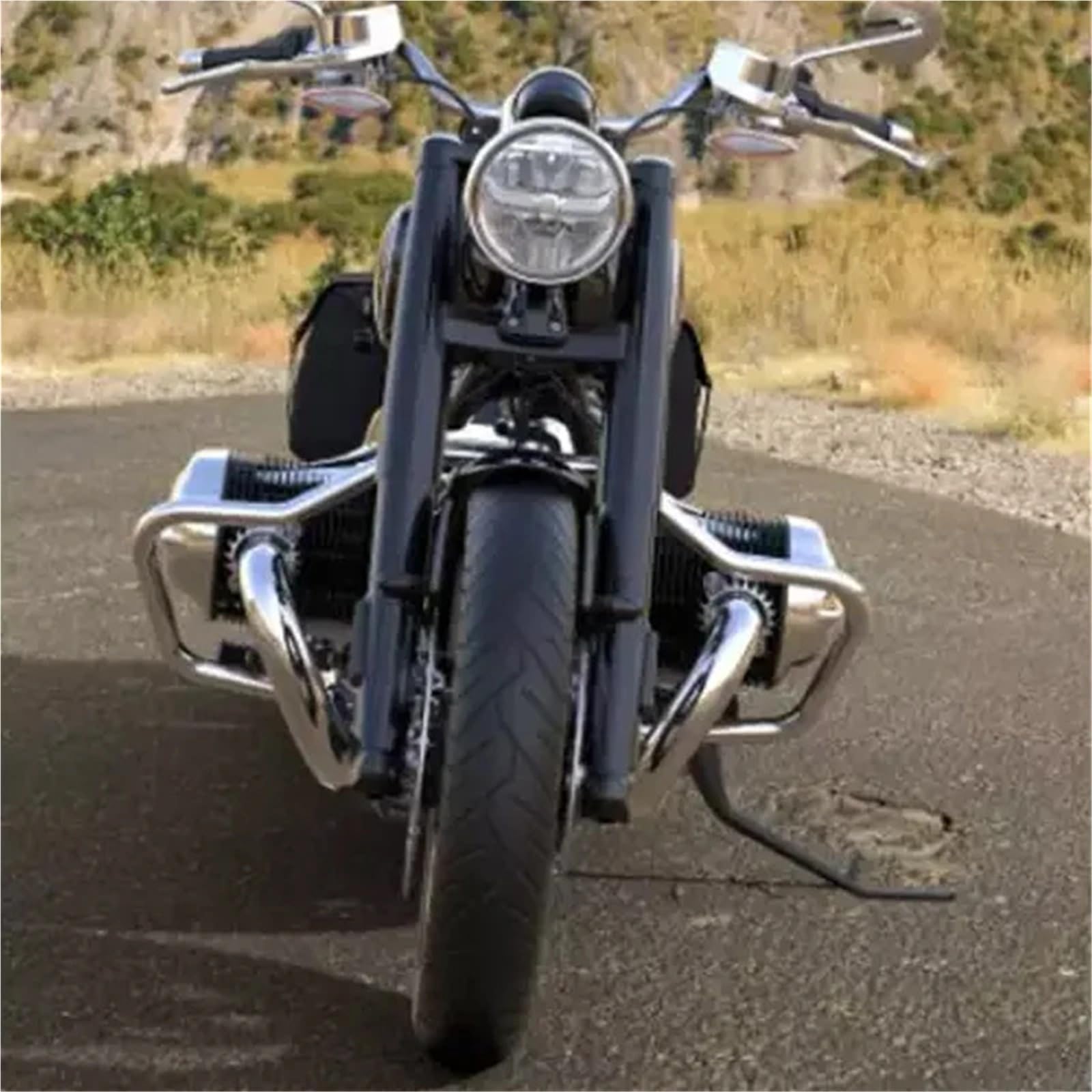 Motorrad Crash Bars Für BMW R18 Classic 2020-2024 - Motorschutzbügel Schwarz