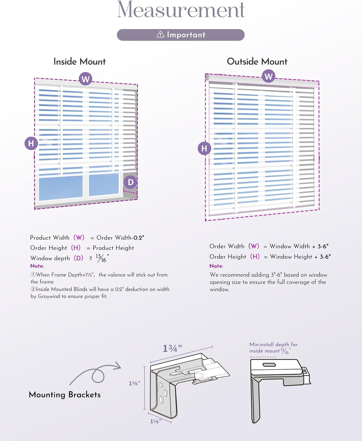 Graywind Motorized Solid Wood Blinds 90% Blackout Smart Electric Horizontal Blind Remote Rechargeable for Smart Home Office, Custom Size (Basswood White)