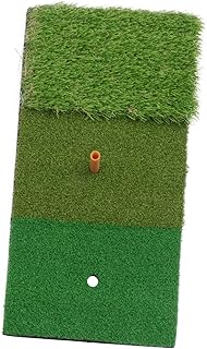 - Esterilla para Entrenamiento de Golf en Interiores y Exteriores, Color Verde, 3 Colores, Larga y Corta, 30 x 60 cm