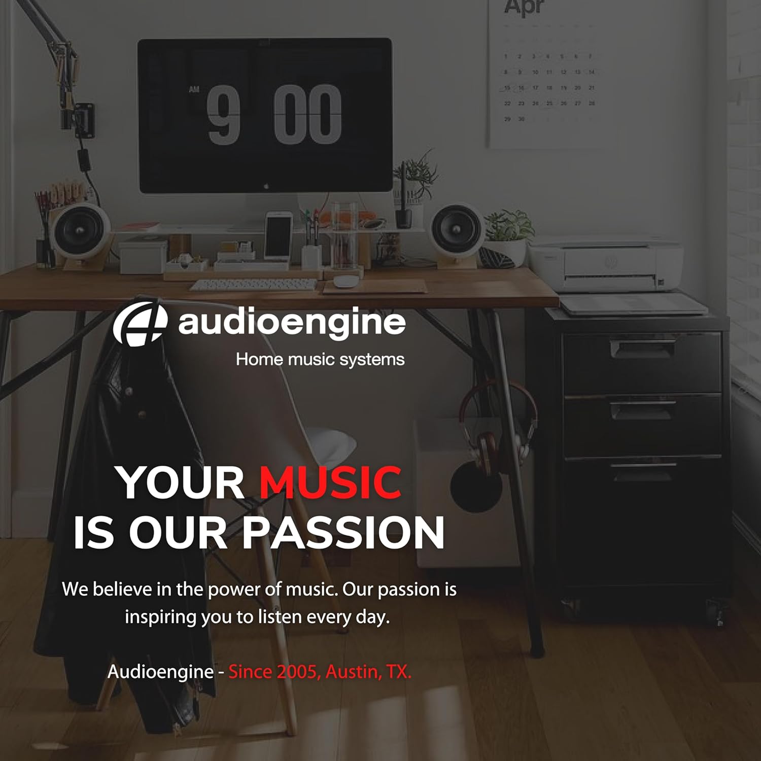 Audioengine S8 Powered Subwoofer - 8 Inch Subwoofer, 250W Down Firing Speakers for PC, Home Theaters, Movie Lovers & Studios, Wireless Ready with Sleep Mode - Image 9