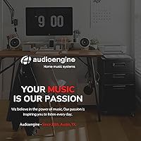 Vista 8 de Audioengine S8 Powered Subwoofer - 8 Inch Subwoofer, 250W Down Firing Speakers for PC, Home Theaters, Movie Lovers & Studios, Wireless Ready with