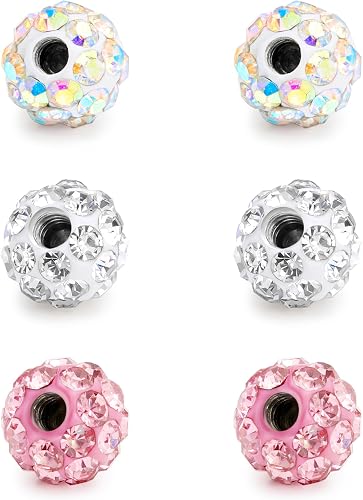 Rajnard 1.6/1.2/1.0/0.8mm Boules de Piercing Boules de Re…