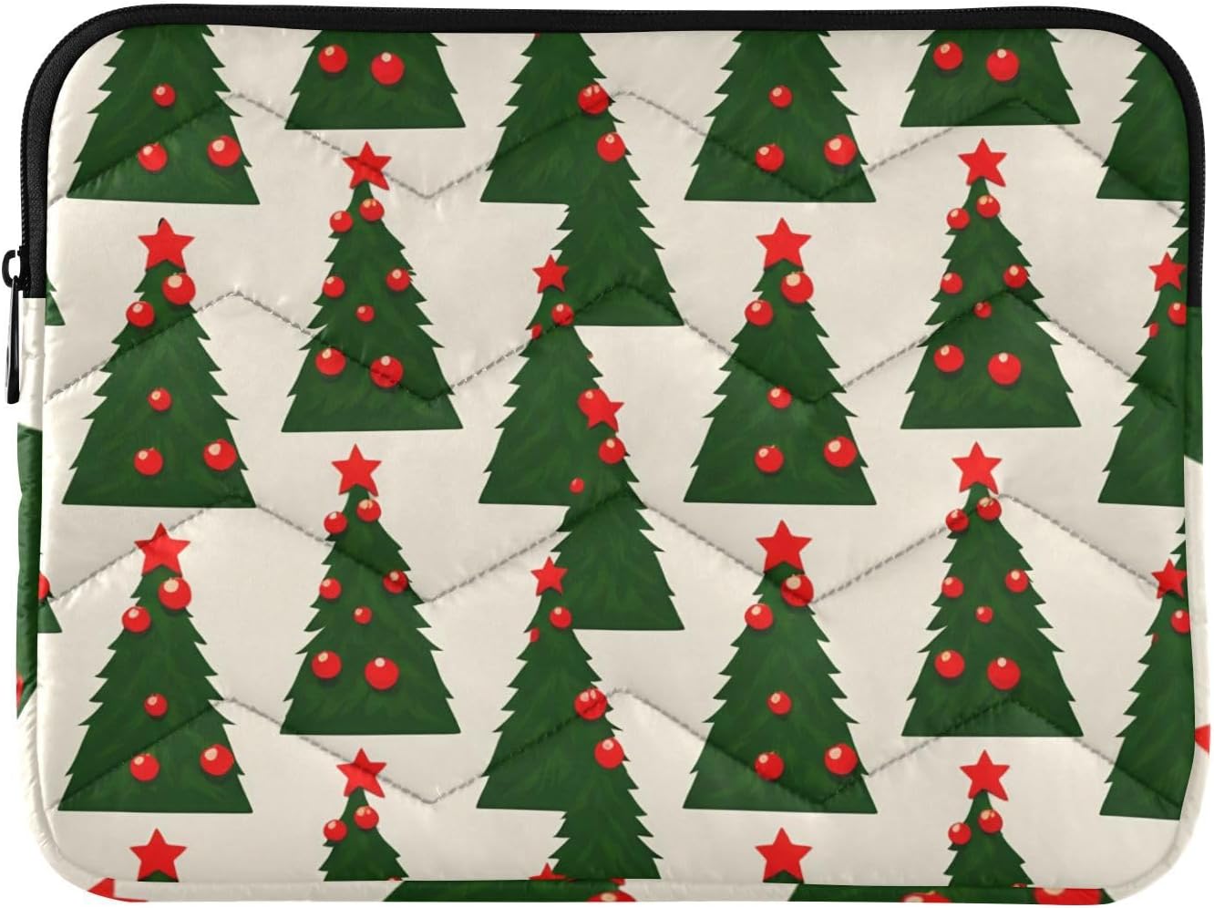 Christmas Trees Laptop Case. 13-13.3 inch Slim Laptop Sleeve Compatible with All Kinds Computers of Brands, Soft Padded Computer Bag for Business & Travel