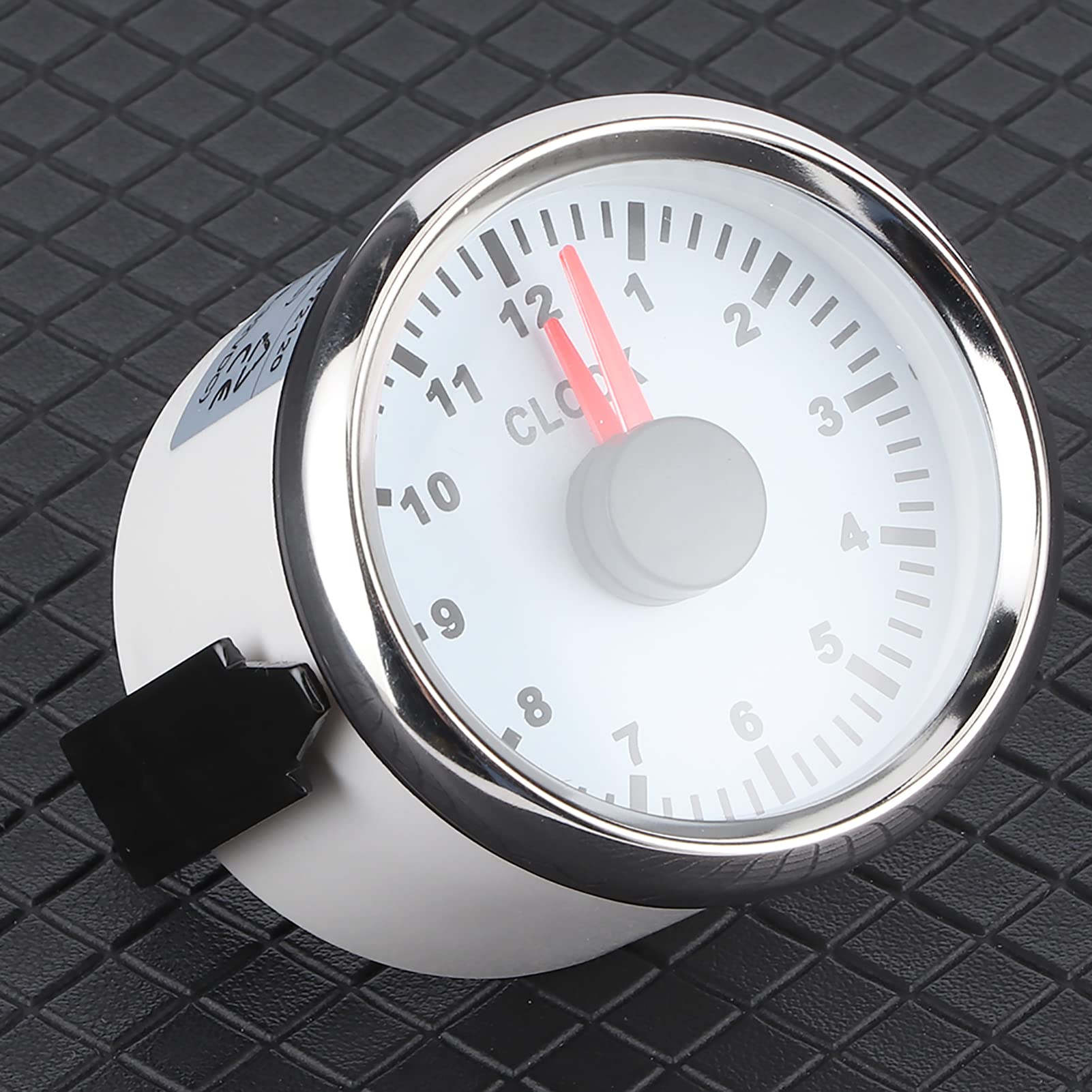 Reloj Horómetro de Acero Inoxidable de 52 Mm con (White Dial
