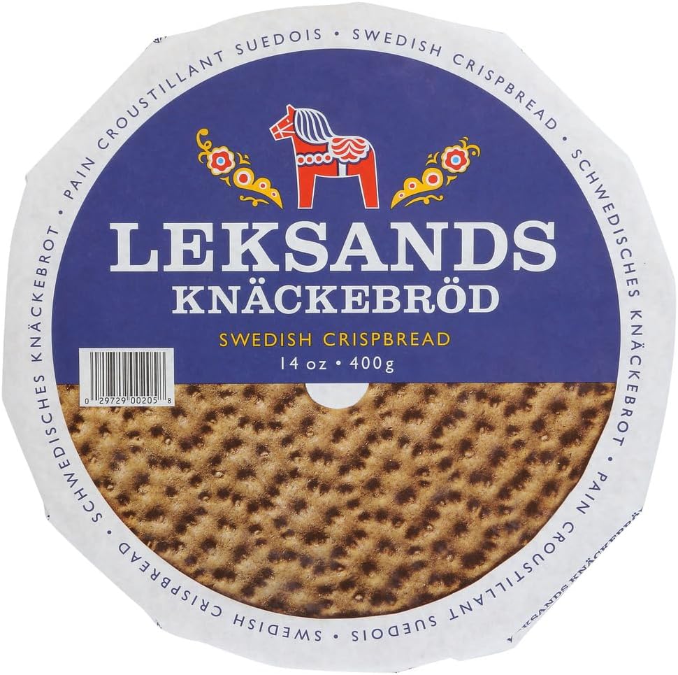 Swedish Rye Crispbreads Rounds by Leksands - 400g (14 ounce)