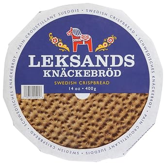 الجاودار السويدي Crispbreads Rounds by Leksands - 400g 14 أونصة