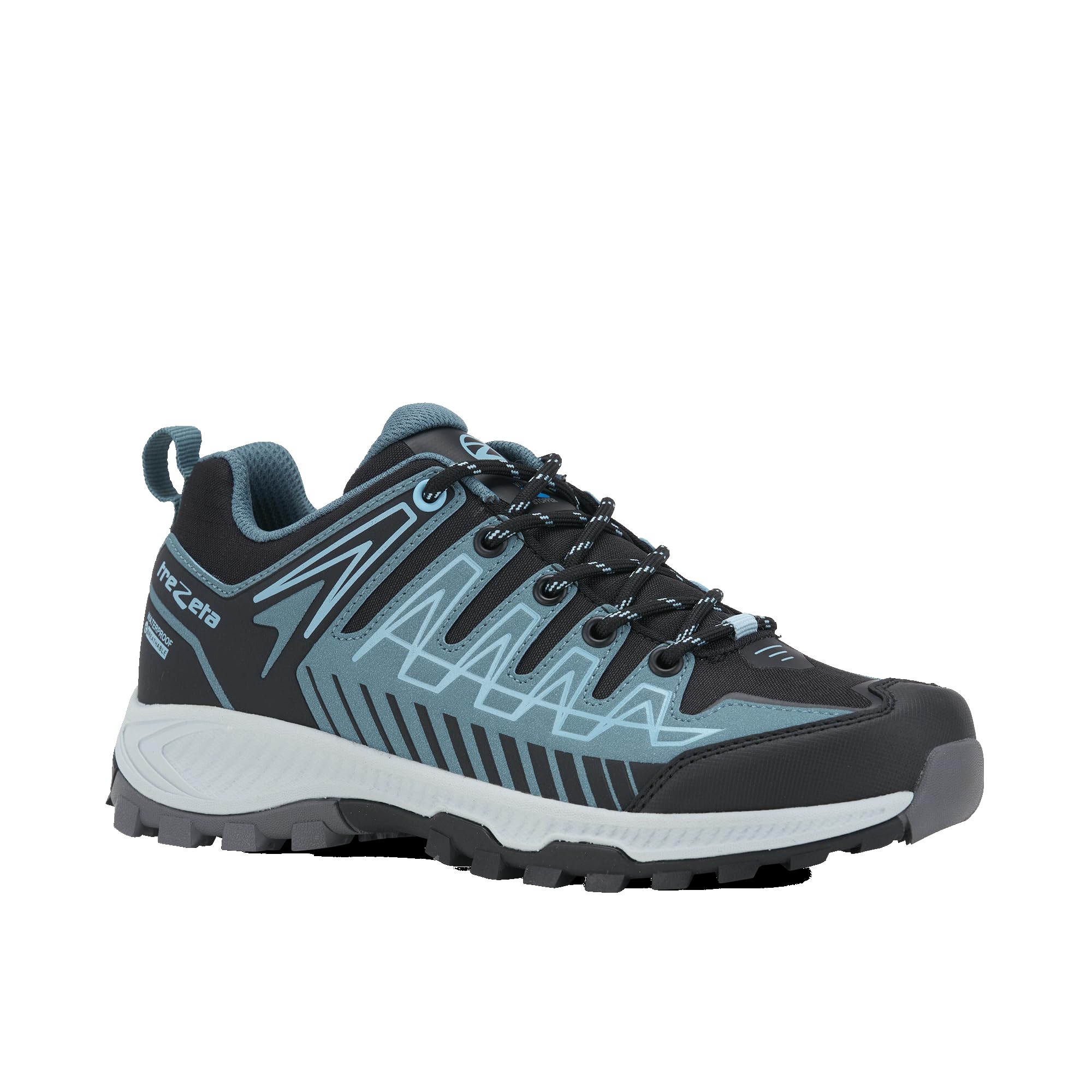 Trezeta Thunder WP Dark Green Yellow, Scarponi da Trekking Uomo