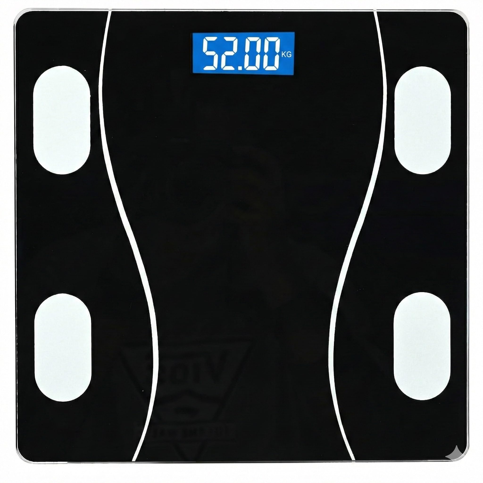 Smart Bluetooth Body Composition Scale, Digital Bathroom Weighing Machine with App Connectivity, Measures Weight, BMI, Body Fat, Muscle, Water, Visceral Fat, 180kg Capacity, LCD Display-image-45