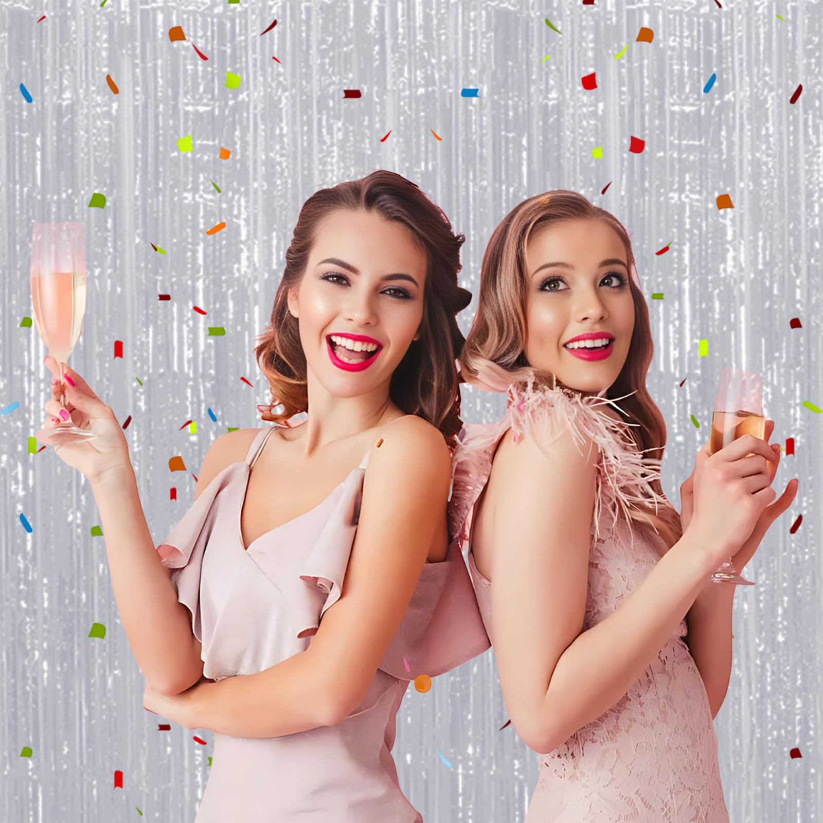 Lot De 3 Rideaux à Franges En Aluminium Blanc U2013