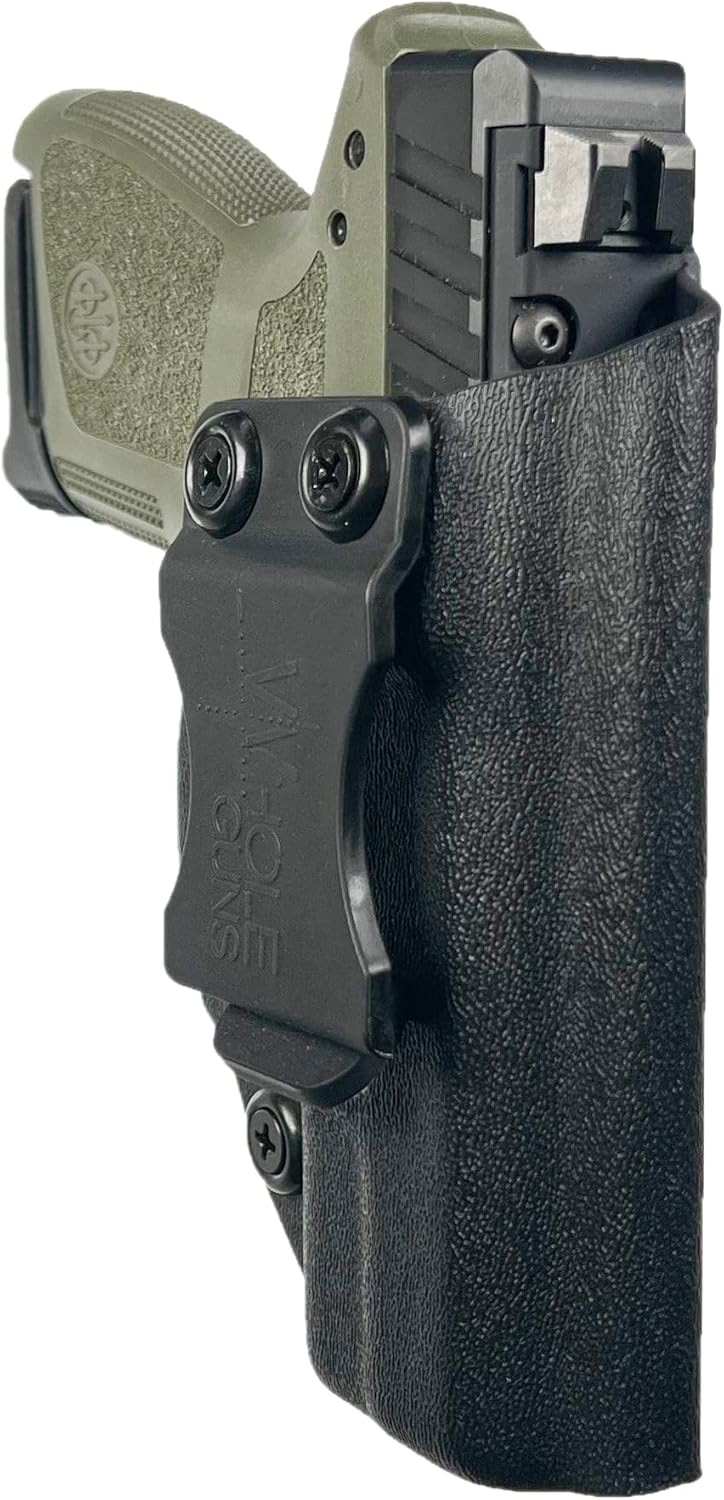 IWB Full Cover Classic - Inside The Waistband Holster - fits Beretta APX A1 Carry (Black, Right)