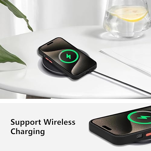 Miniatura 5 de ZTOFERA Funda compatible con iPhone 15 Pro de 6.1 pulgadas, diseño de estrella de cielo planetario, protector para iPhone 15 Proase de silicona,