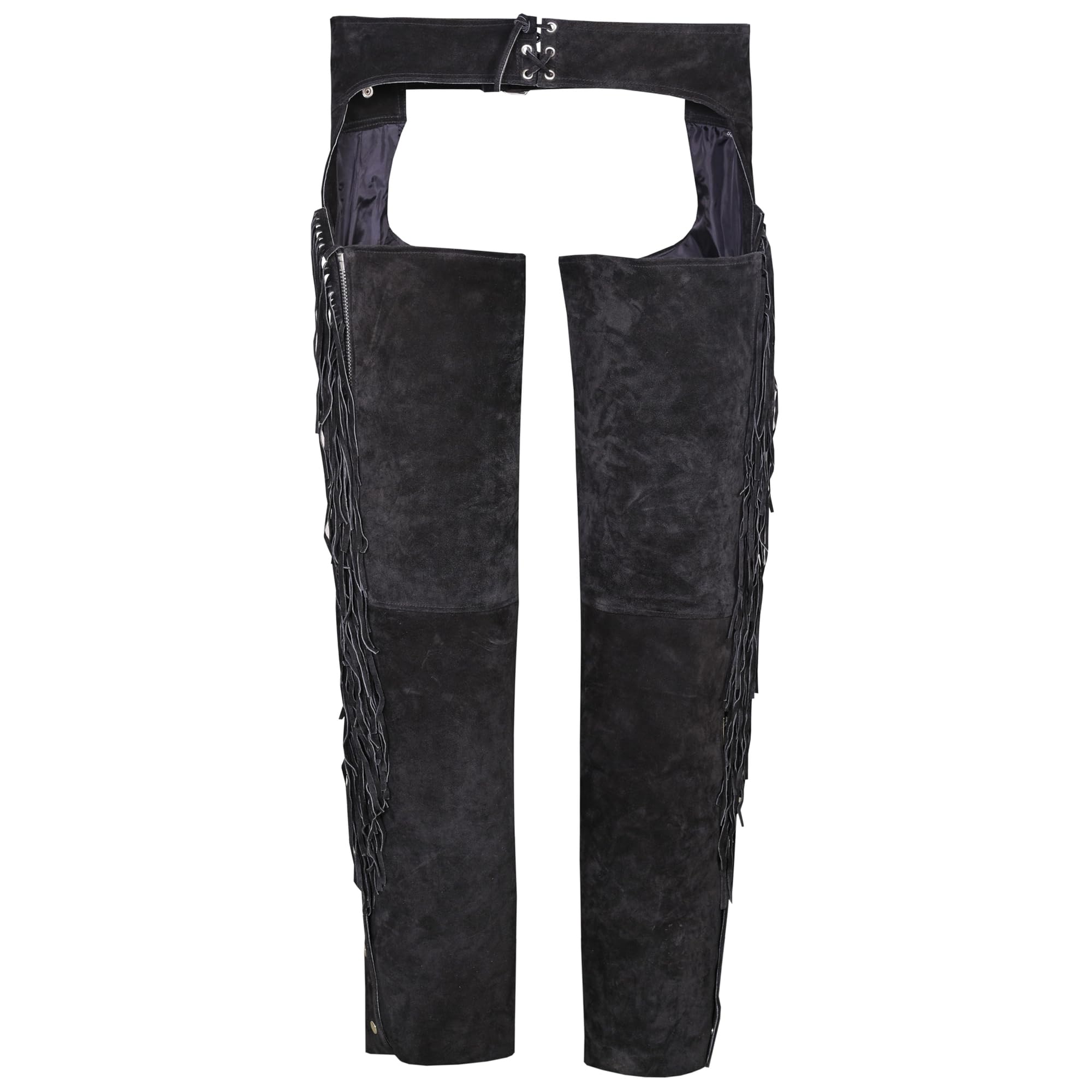 German Wear Chaps Fransenhose Reiter Cowboy Indianer Western Lederchaps Lederhose