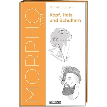 Morpho Detail - Kopf Hals und Schultern Gesichter zeichnen und K pfe zeichnen anatomisch korrekt. Zeichnen lernen f r Profis Die Zeichenschule f r Anatomie f r K nstler.