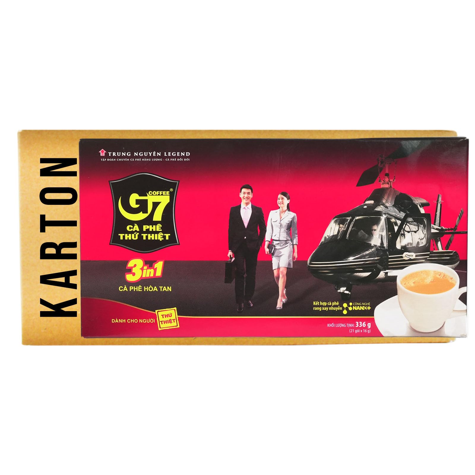 24er Pack (24x336g) Trung Nguyen Legend G7 Instant Kaffee 3in1