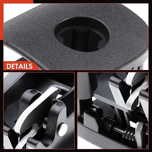 Miniatura 8 de A-Premium Pestillo de manija de la guantera negro compatible con Chevrolet Corvette 2005-2013 Convertible Hatchback
