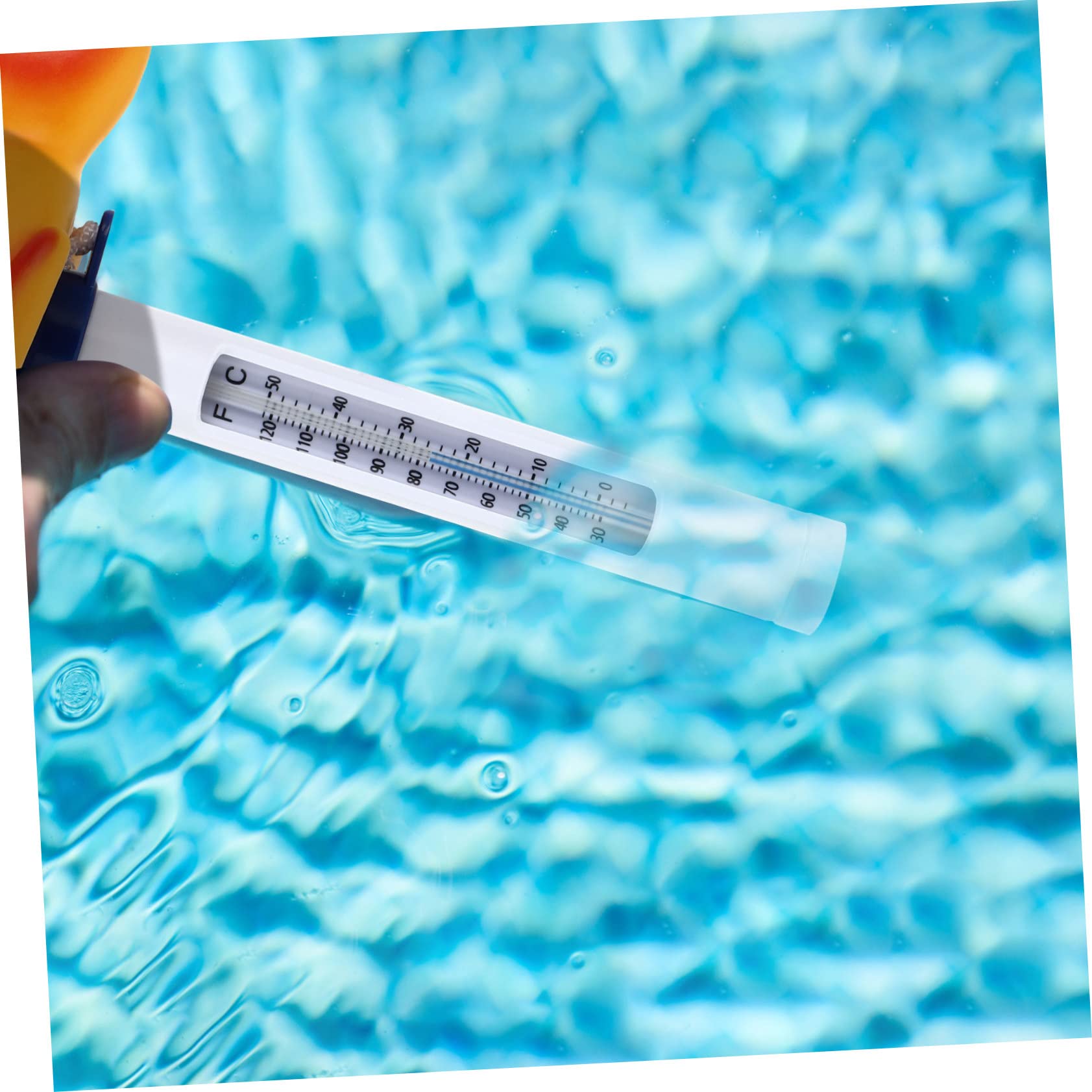 Sosoport 3pezzi Termometro Galleggiante Per Piscina Forma Di Pesce Misuratore Di Temperatura Per Piscine Vasche Da Bagno e Acquari Design Divertente e Adorabile Display Fahrenheit e Celsius