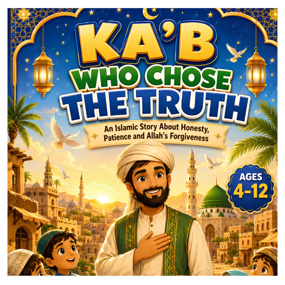 KA'B WHO CHOSE THE TRUTH: An Islamic Story of Honesty, Patience, and Allah's Forgiveness (Islamic Stories Coloring Book Series)