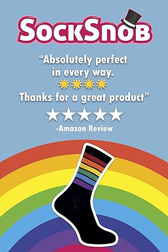 Miniatura 7 de Sock Snob - Paquete de 3 calcetines de algodón a rayas coloridas para hombre y mujer