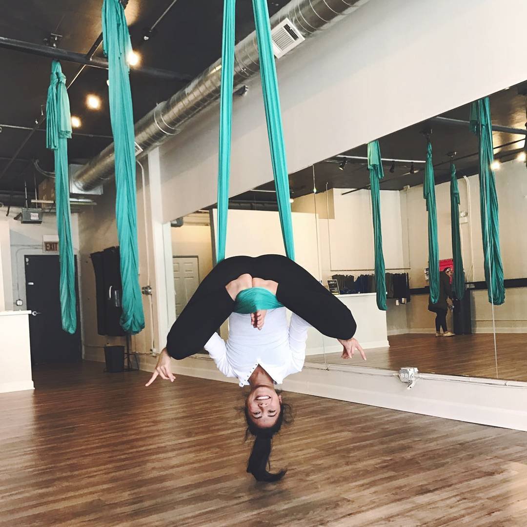 F.Life Aerial Silks Starter Kit -Durable 9 yards Set with Hardware & Guide -Acrobatic Circus Dance Use Yoga All Levels product thumbnail 6