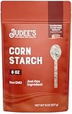 Judee’s Corn Starch 8 oz - 100% Non-GMO and Just One Ingredient - Gluten-Free and Nut-Free - Great Thickener for Sauces, Soups, and Gravies - Lighten Gluten Free Cake or Bread Texture
