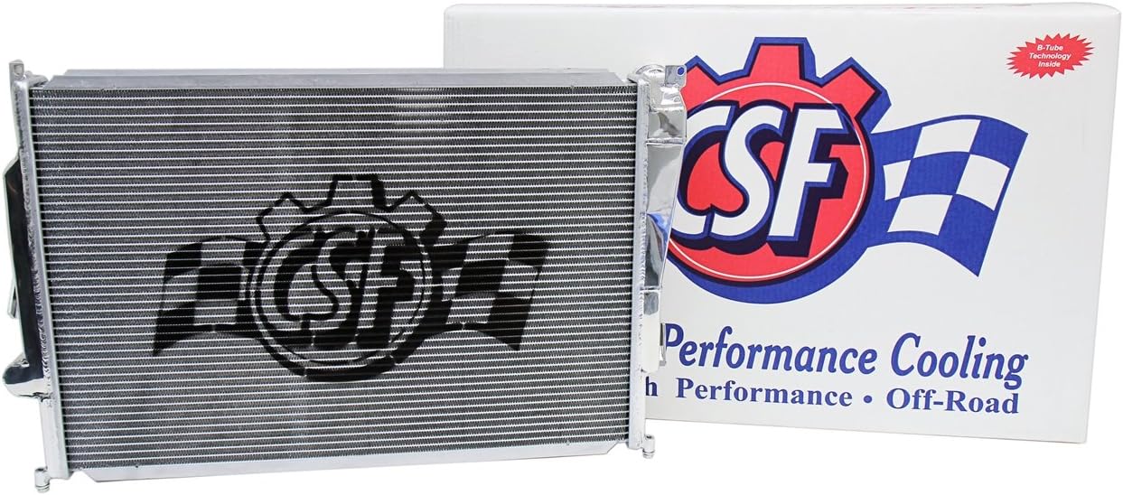 CSF High Performance Aluminum Racing Triple Pass Radiator CSF7058 compatible with 2001-2006 E46 M3