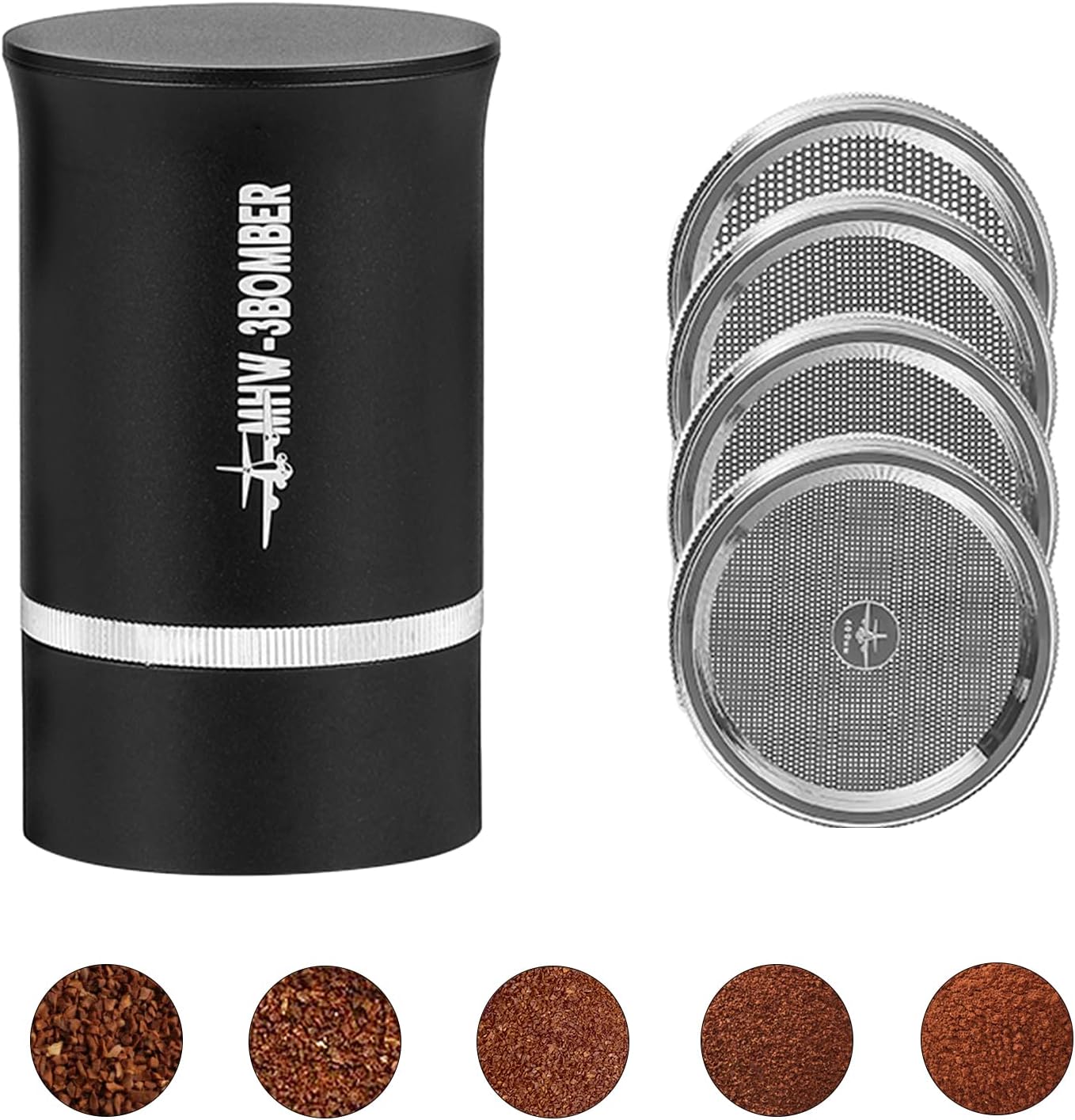 Comprar MHW3BOMBER Coffee Sifter Fine Meshs coffee grounds sifter 5