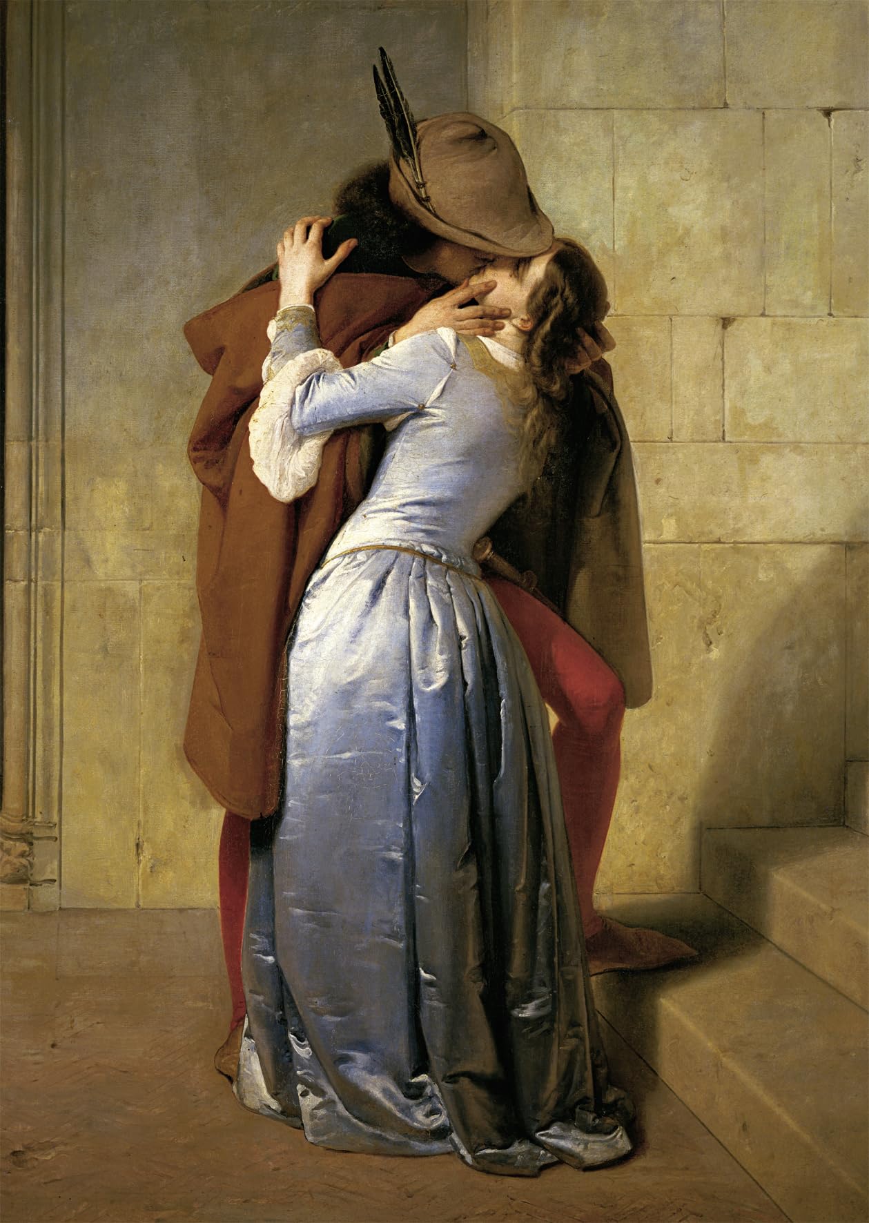 Amazon.co.jp: 1000ピース ジグソーパズル アイエツ キス Hayez